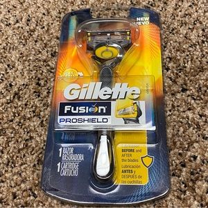 Gillette Fusion Proshield Flex ball handle Mens Razor NEW in package